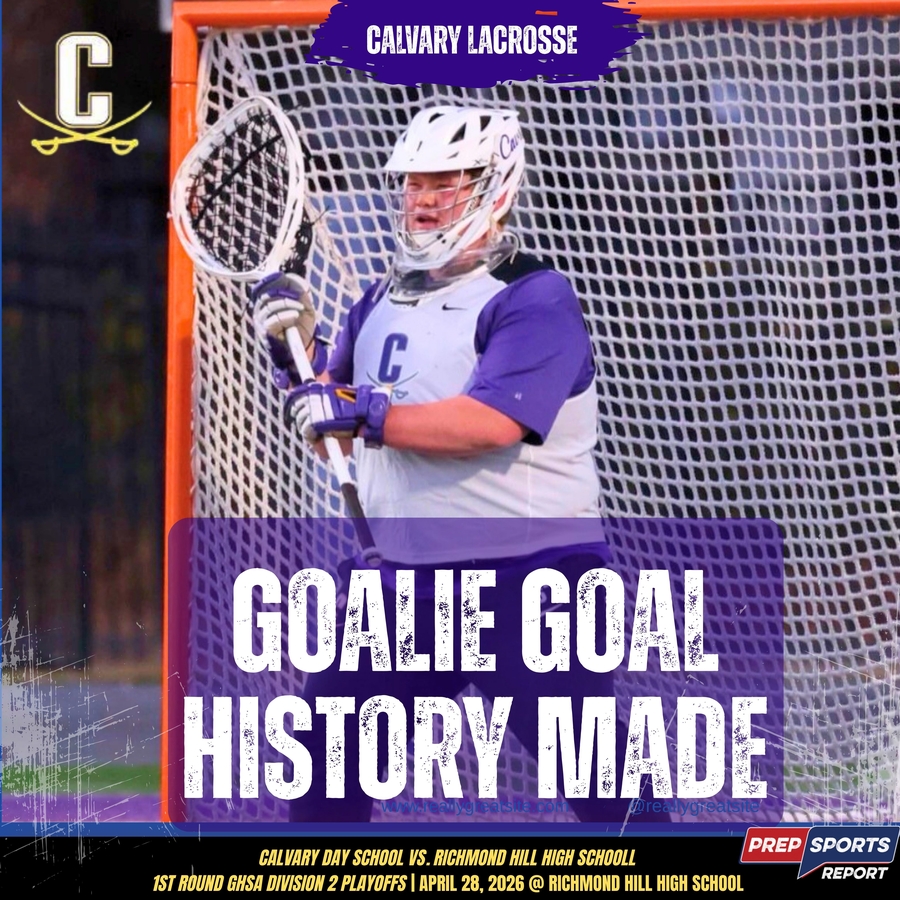 History on 63rd and Waters: Calvary Lacrosse Goalie Thompson Delivers ...
