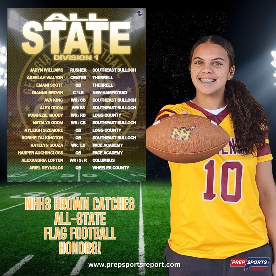 New Hampstead's Brown named to flag football all state team : Prep ...